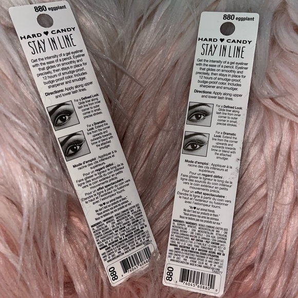 Lot of 2 Hard Candy Mechanical Stay In Line Gel Eyeliner #800 Eggplant - Picture 6 of 6